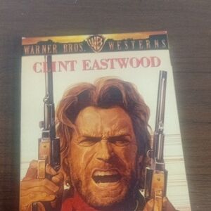Warner Bros. Clint Eastwood Westerns Poster - Red and Brown